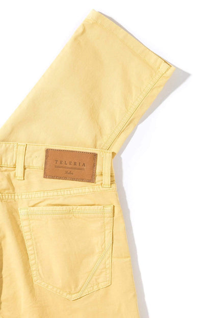 Teleria Zed Fowler Ultralight Performance Pant In Crema Mens - Pants - 5 Pocket