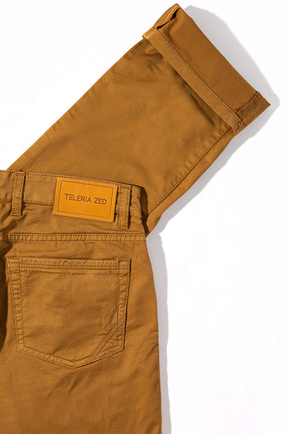 Teleria Zed Fowler Ultralight Performance Pant In Gold Mens - Pants - 5 Pocket