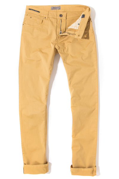 Teleria Zed Fowler Ultralight Performance Pant In Mango Mens - Pants - 5 Pocket