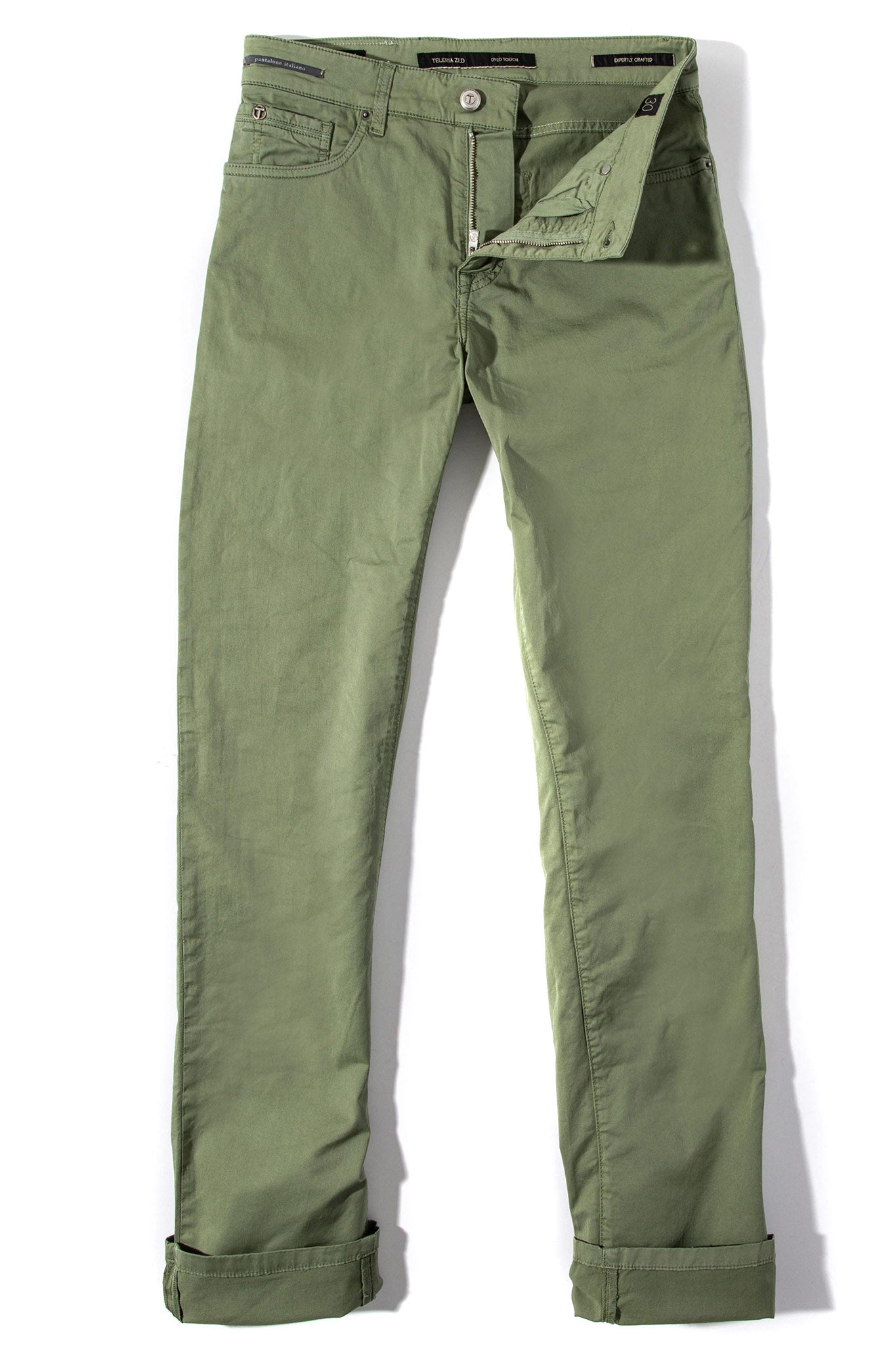 Teleria Zed Fowler Ultralight Performance Pant In Menta Mens - Pants - 5 Pocket
