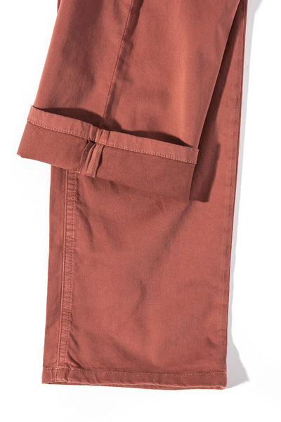 Teleria Zed Gunnison Soft Touch In Arancio Mens - Pants - 5 Pocket