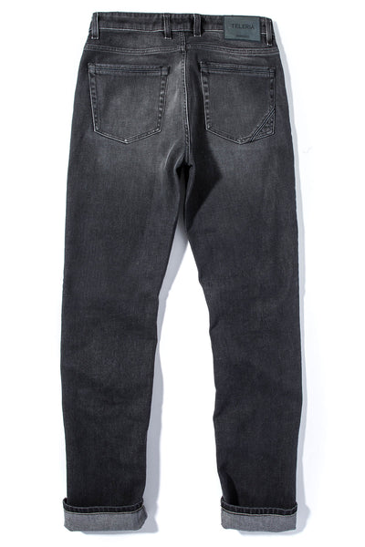 Teleria Zed Hayden Stretch Denim In Antracite Mens - Pants - 5 Pocket