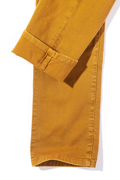Teleria Zed Ouray 5-Pocket Stretch Twill in Curcuma Mens - Pants - 5 Pocket