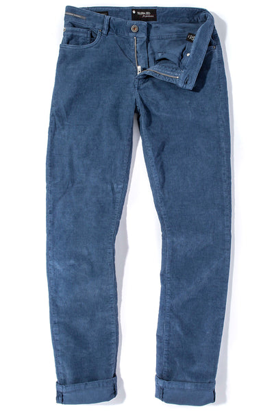 Teleria Zed Payson Cords Pants in Indaco Mens - Pants - 5 Pocket