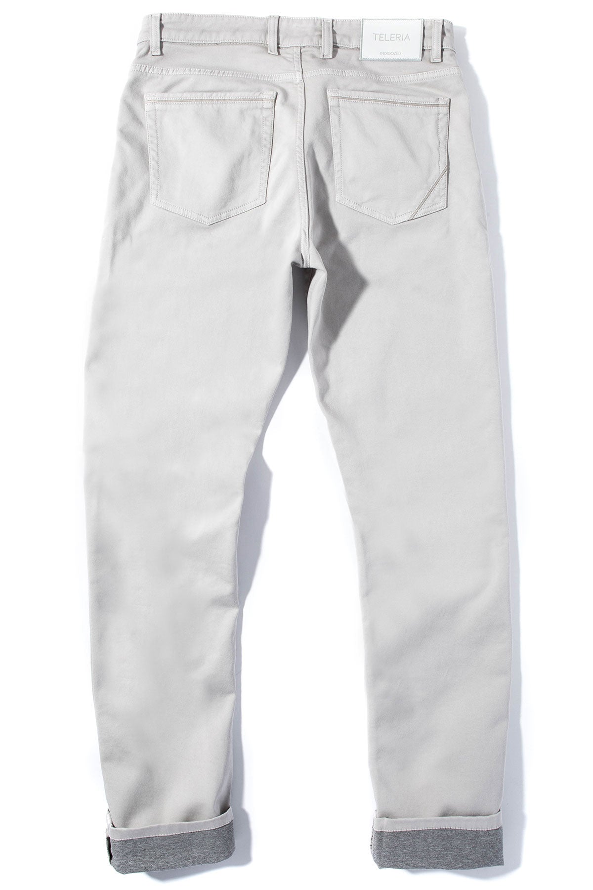 Teleria Zed Stratton 5 Pocket Stretch Cotton In Sasso Mens - Pants - 5 Pocket