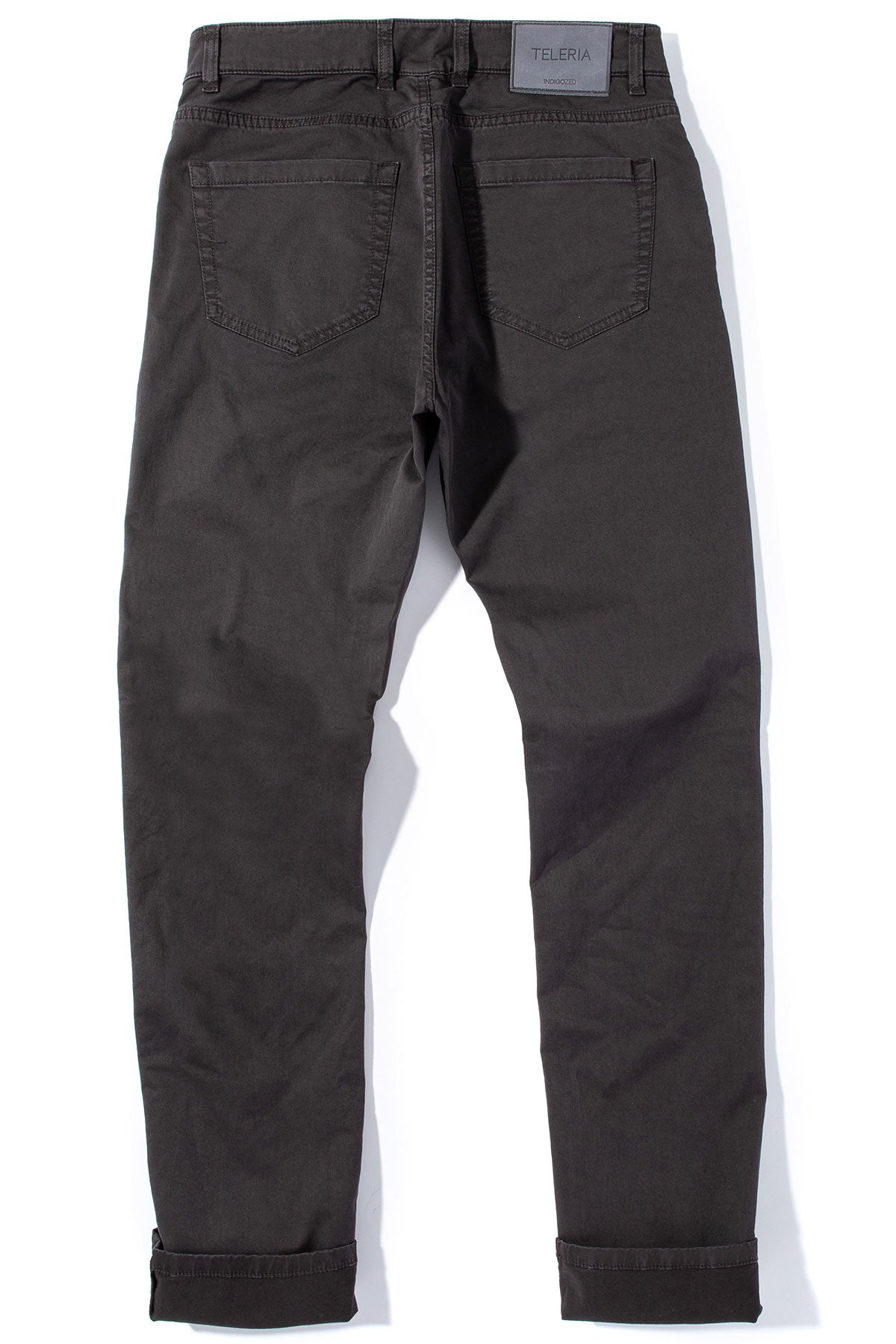 Teleria Zed Summit 5-Pocket Cotton Twill In Antracite Mens - Pants - 5 Pocket