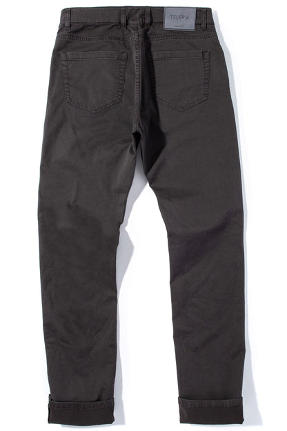 Teleria Zed Summit 5-Pocket Cotton Twill In Antracite Mens - Pants - 5 Pocket
