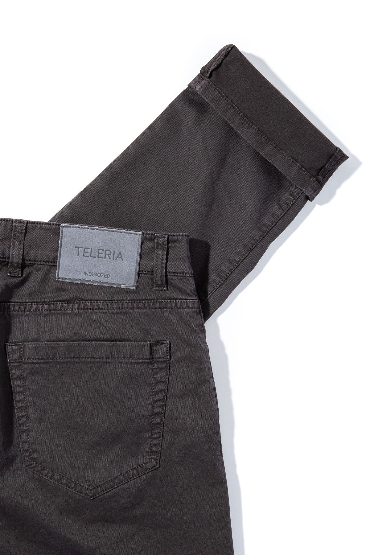 Teleria Zed Summit 5-Pocket Cotton Twill In Antracite Mens - Pants - 5 Pocket