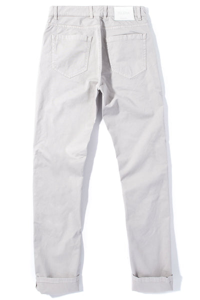 Teleria Zed Summit 5-Pocket Cotton Twill In Sasso Mens - Pants - 5 Pocket