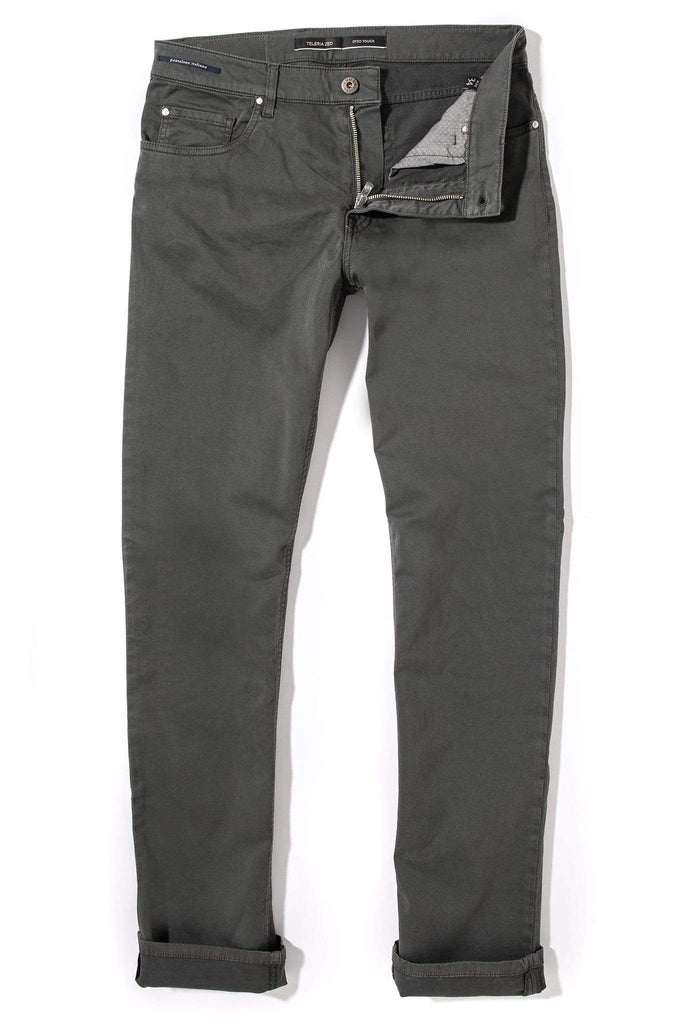 Yuma Soft Touch In Antracite | Mens - Pants - 5 Pocket