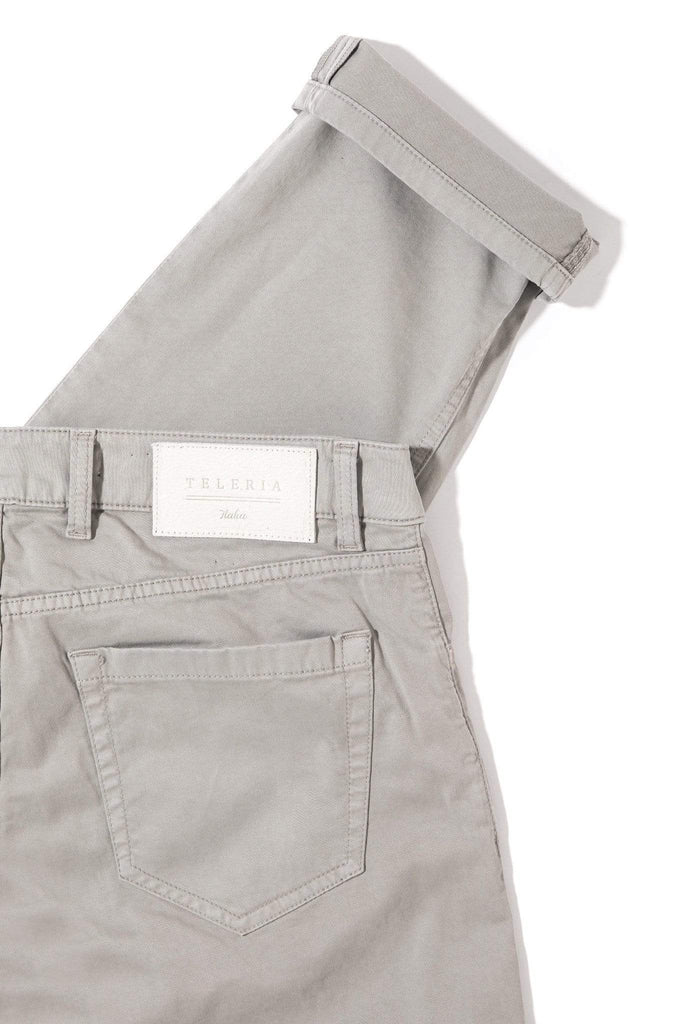 Yuma Soft Touch In Cenere | Mens - Pants - 5 Pocket