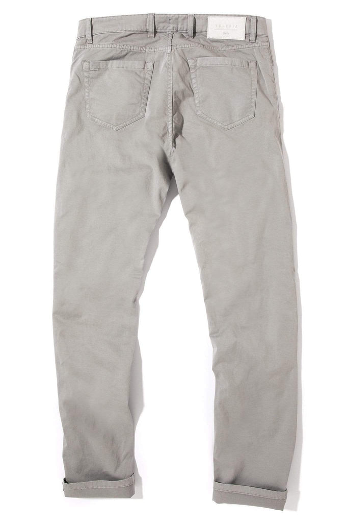 Yuma Soft Touch In Cenere | Mens - Pants - 5 Pocket