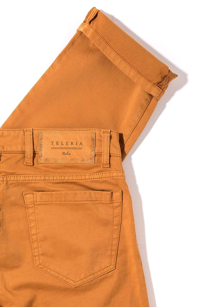 Yuma Soft Touch In Papaya | Mens - Pants - 5 Pocket