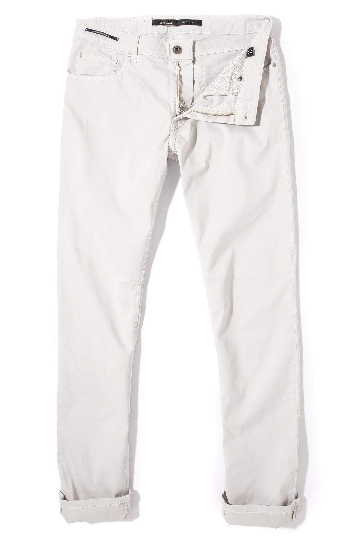 Yuma Soft Touch In Sasso | Mens - Pants - 5 Pocket | Teleria Zed
