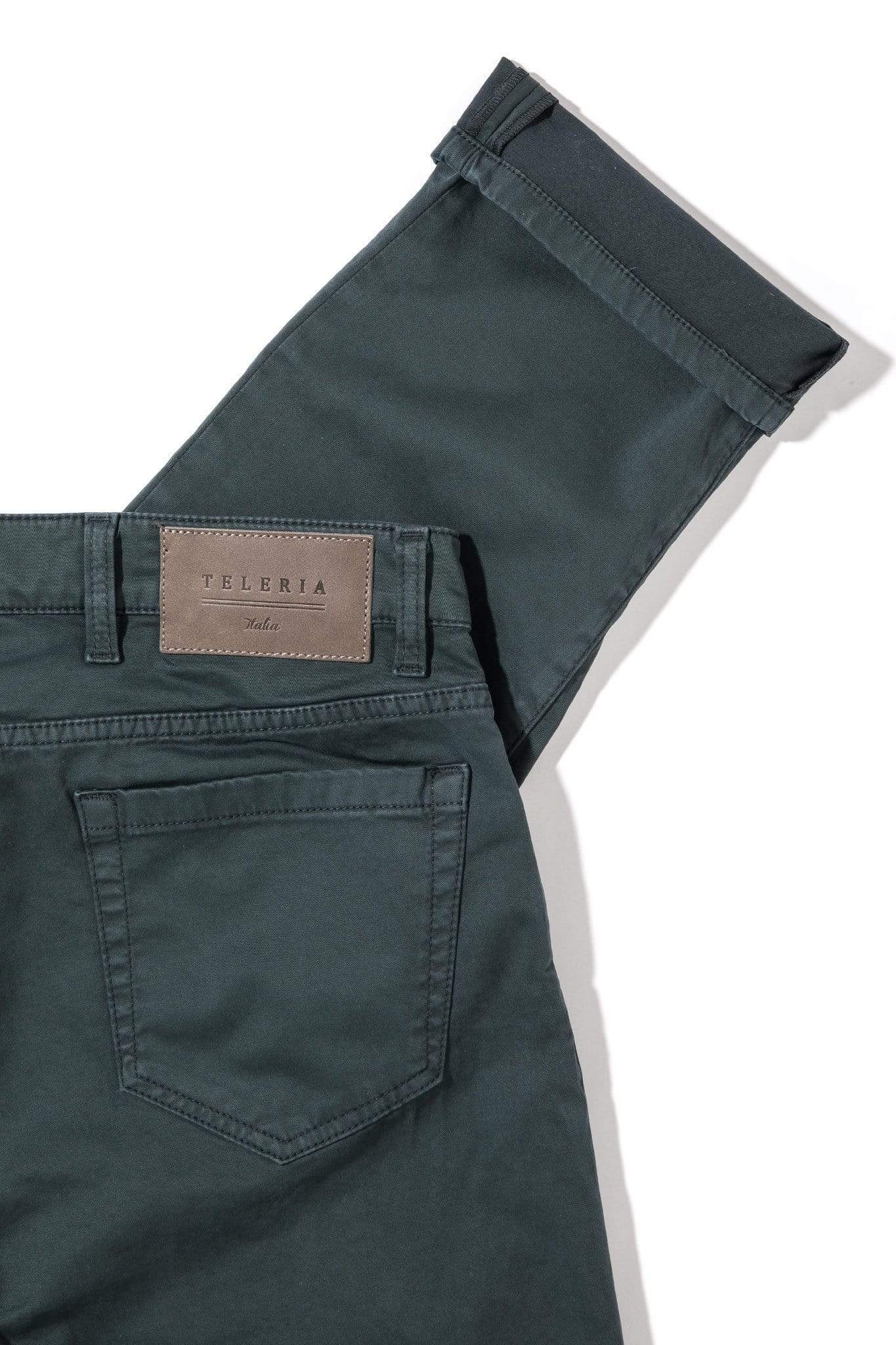 Yuma Soft Touch In Verde Loden | Mens - Pants - 5 Pocket | Teleria Zed