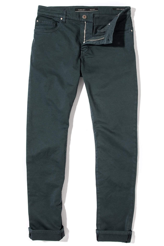 Yuma Soft Touch In Verde Loden | Mens - Pants - 5 Pocket
