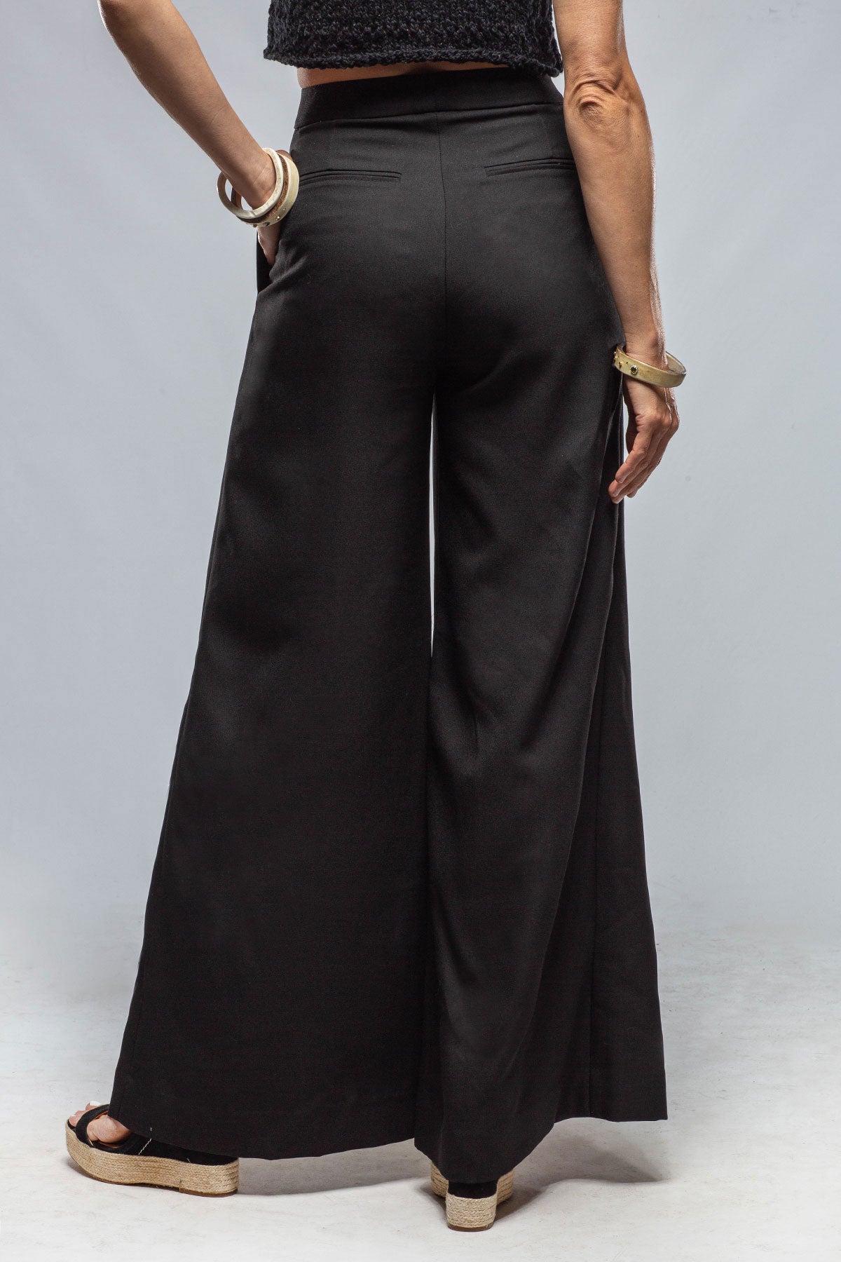 VOZ Santiago Trouser In Black Ladies - Pants - Slacks